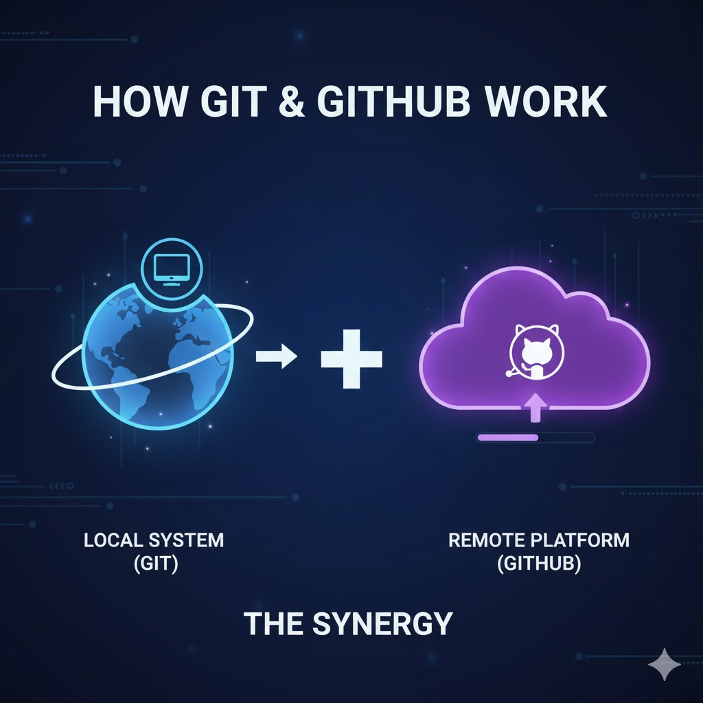 How Git and GitHub Work Together